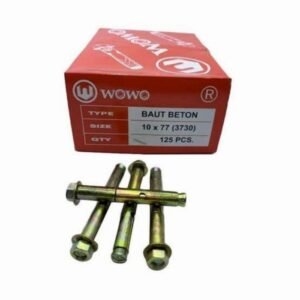 TERMURAH DYNABOLT 10X77 MM BAUT BETON ISI 125 PCS/KOTAK DINABOL M10