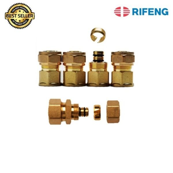 TERMURAH RIFENG KONEKTOR PIPA MULTILAYER KE AC (UK 3/8) F1-S0912 x 5/8