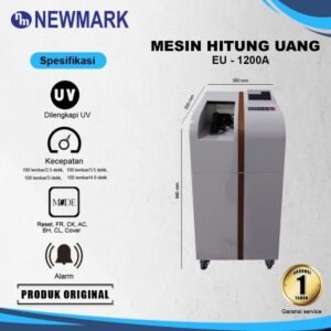 TERMURAH NEWMARK EU 1200A MESIN PENGHITUNG UANG / HITUNG UANG
