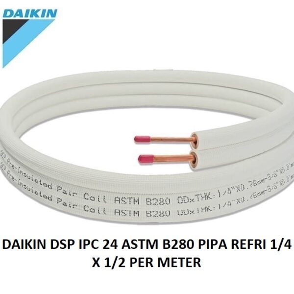 TERMURAH DAIKIN DSP IPC 24 ASTM B280 PIPA REFRI 1/4 X 1/2 PERMTR - Image 2