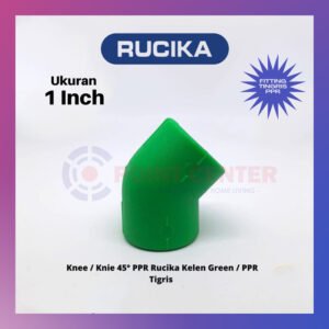 TERMURAH KNEE KNIE KENI L 45 PPR 1" 1 INCH 32MM ELBOW RUCIKA TIGRIS
