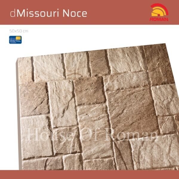 TERMURAH ROMAN KERAMIK 50 X 50 G550505 DMISSOURI NOCE GOL B - Image 4