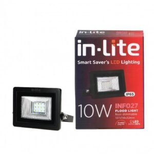 TERMURAH IN-LITE INF027 10W KUNING LED LAMPU SOROT FLOOD LIGHT