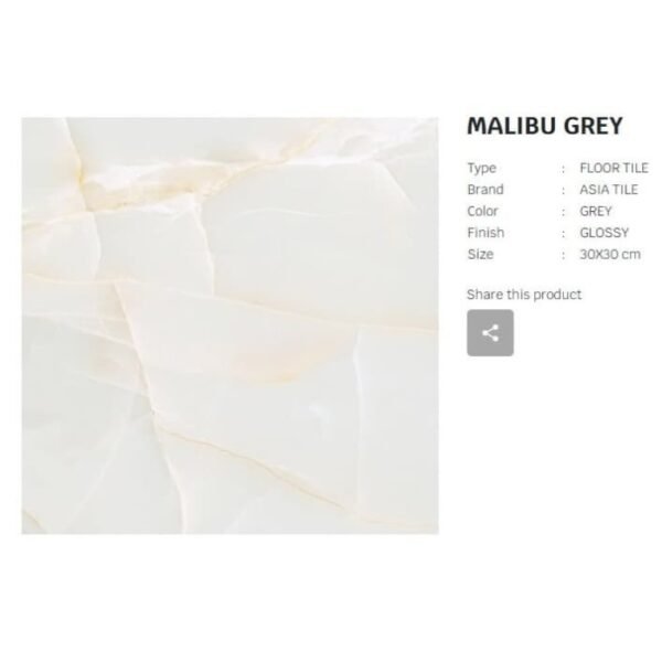 TERMURAH ASIA KERAMIK 40/40 MALIBU GREY - Image 2