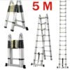 TERMURAH DALTON ML 1003 D Tangga Teleskopik Ganda 2.5M + 2.5M