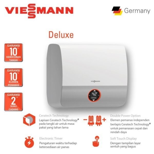 TERMURAH WATER HEATER VIESSMANN 30L 800WATT VITOWELL COMFORT D1