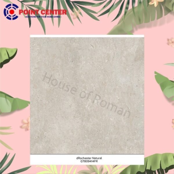 TERMURAH ROMAN GRANIT GRANDE 80 X 80 GT809414FR DROCHESTER NATURAL
