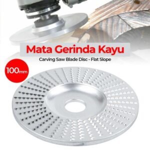TERMURAH TAFFWARE MATA GERINDA KAYU 100MM TIPE FLAT SLOPE L47365