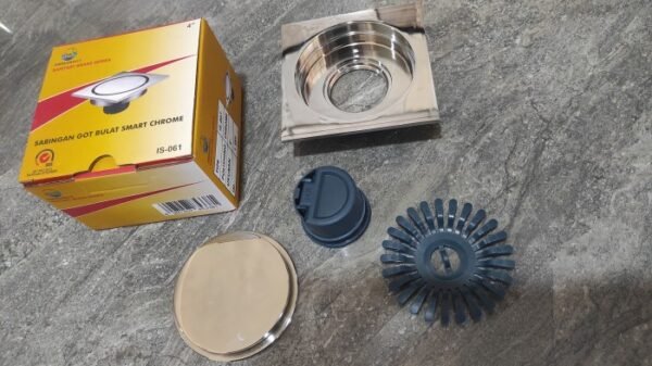 TERMURAH Saringan Got Smart Bulat IGM IS-061 / FIoor Drain IGM - Image 3
