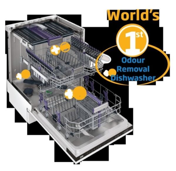 TERMURAH BEKO DFN16410X STANDING DISH WASHER Mesin Cuci Piring - Image 2