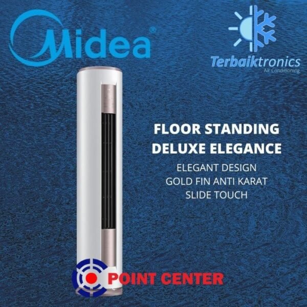 TERMURAH AC MIDEA FLOOR STANDINGMFYA-24CRN1 2.5 PK 2 1/2 PK