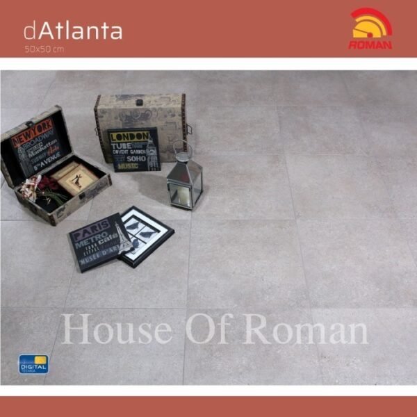 TERMURAH ROMAN KERAMIK 50 X 50 G557363 DATLANTA SAND GOL A - Image 3