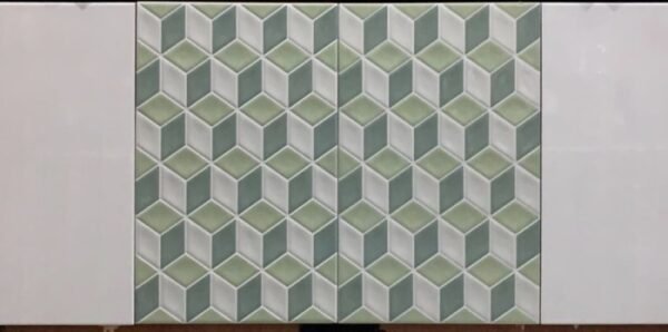 TERMURAH PLATINUM KERAMIK 25/40 BEATRIX GREEN EMBOSSED - Image 2