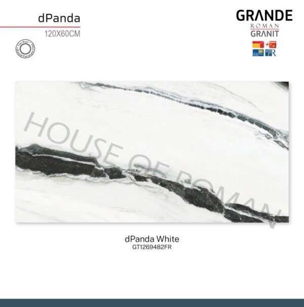 TERMURAH ROMAN GRANIT GRANDE dPanda White 60 X 120 GT1269482FR