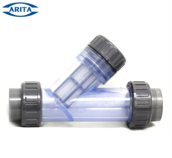 TERMURAH ARITA Y SEDIMENT STRAINER UPVC CONN SOCKET JIS MESH 20 1 inch