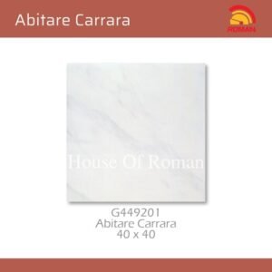 TERMURAH ROMAN KERAMIK 40 X 40 G449201 ABITARE CARRARA GOL. B