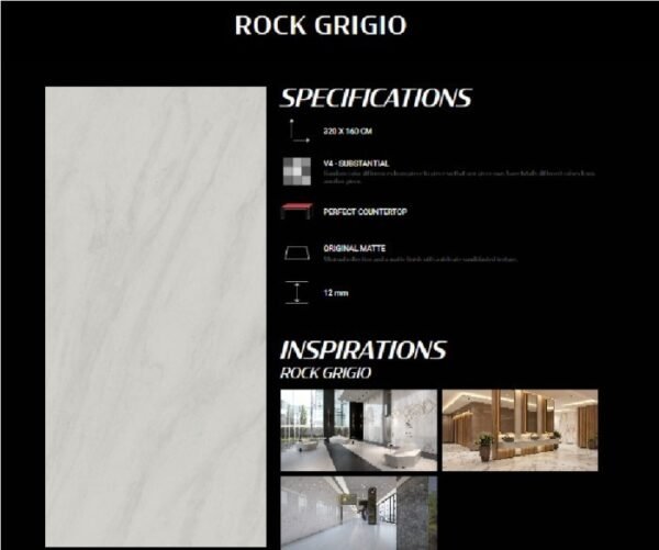 TERMURAH QUADRA GRANIT 320 X 160 BIG SIZE ROCK GRIGIO