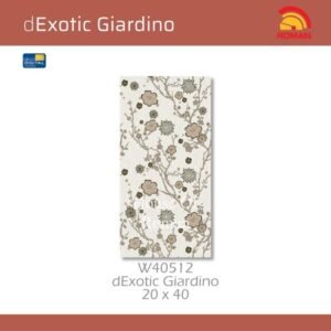TERMURAH ROMAN KERAMIK KERAMIK 20 X 40 W40512 DEXOTIC GIARDINO GOL. D