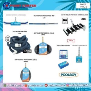 TERMURAH POOLBOY PAKET PERALATAN KOLAM RENANG TROLI 2