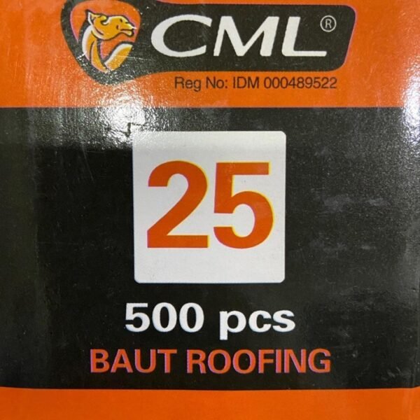 TERMURAH BAUT ROOFING 12 X 25 / MATA BAUT RUPING BAJA RINGAN / RUFING - Image 2