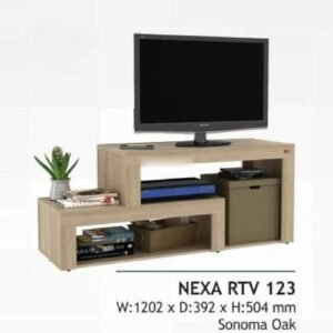 TERMURAH ACTIV FURNITURE NEXA RTV 123 RAK MEJA TV BUFFET MODERN