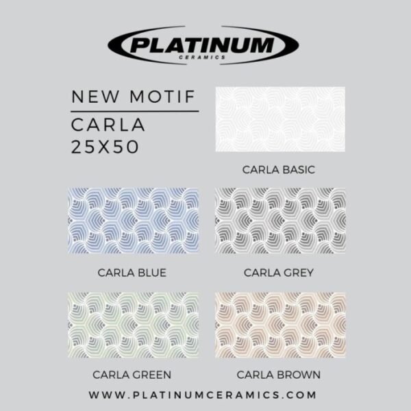 TERMURAH PLATINUM KERAMIK 25/50 CARLA BLUE - Image 3