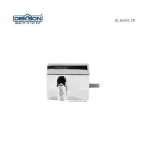 TERMURAH DEKKSON Glass Door Lock Kunci Pintu Kaca GL 8600C CP