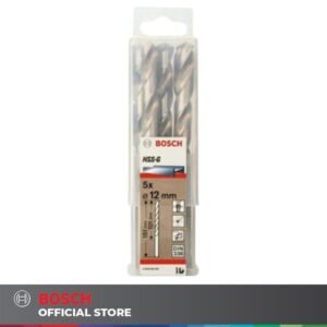 TERMURAH BOSCH MATA BOR HSS-G METAL DRILL BIT 12.0 MM X 5 PCS