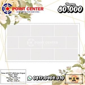 TERMURAH ROMAN KERAMIK 20 X 40 W40327 DROTTERDAM ORIGINAL