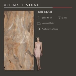 TERMURAH QUADRA GRANIT 320 X 160 BIG SIZE GOBI BRUNO