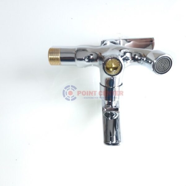 TERMURAH IGM IK 058 KRAN CABANG DOUBLE HANDLE 1/2" KUNINGAN + CHROME - Image 4