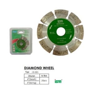 TERMURAH IGM ID 001 MATA POTONG KERAMIK 4 INCH DIAMOND WHEEL