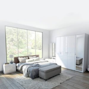 TERMURAH ACTIV FURNITURE AVANTI MADRID LP 401 LEMARI PAKAIAN 4 PINTU
