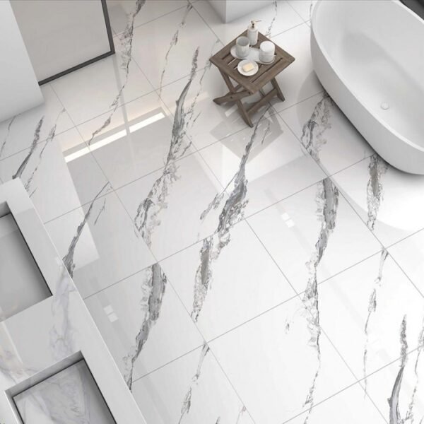 TERMURAH ARNA GRANIT 60 x 60 TYARA WHITE GLAZED POLISHED - Image 2