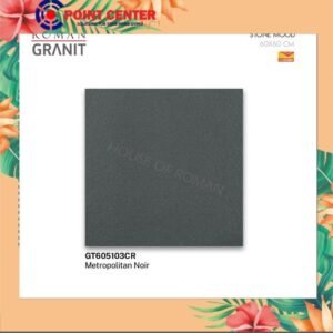 TERMURAH ROMAN GRANIT 60 X 60 GT605103CR METROPOLITAN NOIR
