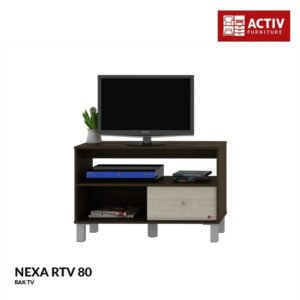 TERMURAH ACTIV FURNITURE NEXA RTV 80 RAK MEJA TV BUFFET MODERN