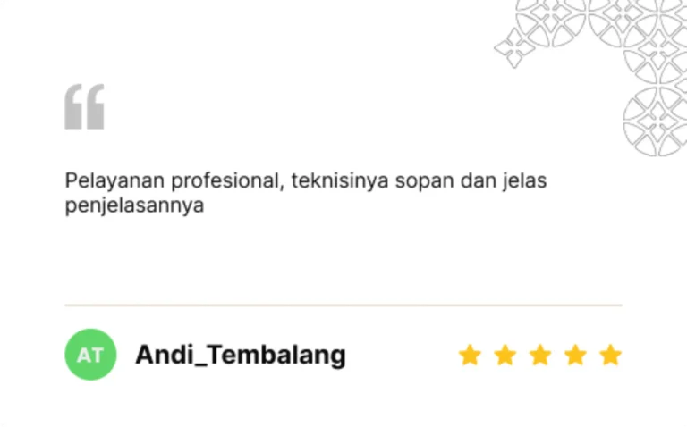 Testimoni Kami-Point Studio