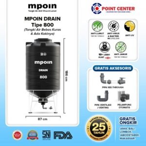 MPOIN TANDON DRAIN D 800Liter