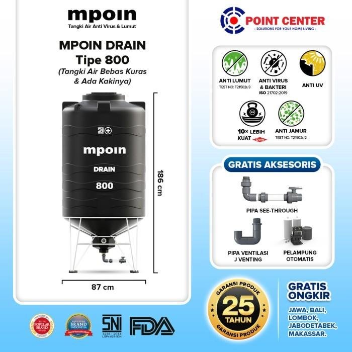 MPOIN TANDON DRAIN D 800Liter