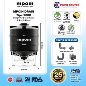 MPOIN TANDON DRAIN D 2000Liter