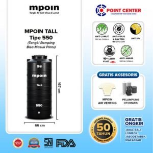 MPOIN TANDON TALL TP 550Liter