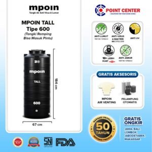 MPOIN TANDON TALL TW 600Liter