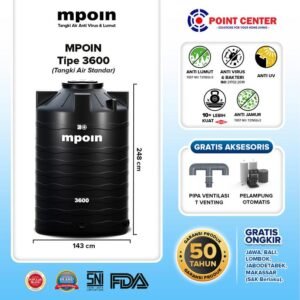 MPOIN TANDON WAVE W 3600Liter