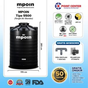 MPOIN TANDON WAVE W 5500Liter