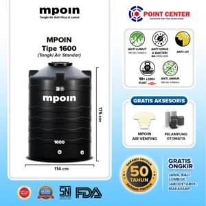 MPOIN TANDON WAVE W 1600Liter