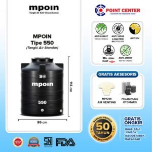 MPOIN TANDON WAVE W 550Liter