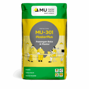 Mortar Utama MU-301 PlasterPlus Pasangan Bata dan Plester 40kg