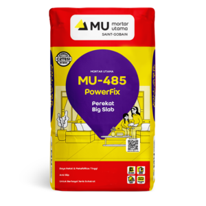 Mortar Utama MU-485 PowerFix Perekat Big Slab 25kg