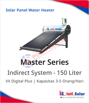 Inti Solar Water Heater Solar Type The Master 15 - 150 L - Image 2