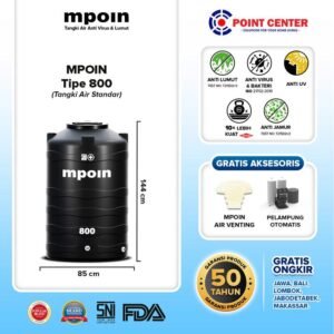 MPOIN TANDON WAVE W 800Liter